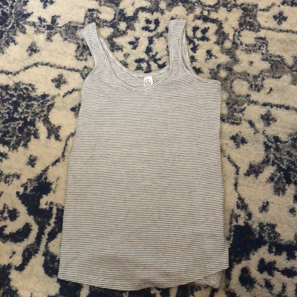 Striped soft tank